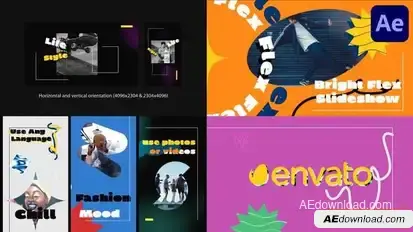 Flex Slideshow | After Effects Openers template preview