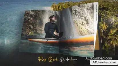 Flip Book Slideshow Openers template preview