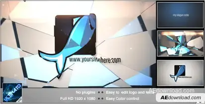 Flipping Logo Logo Stings template preview