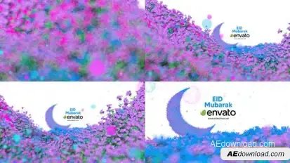 Flower Field Ramadan & Eid Opener Openers template preview