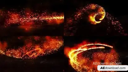 Flying Epic Particles Bundle Openers template preview