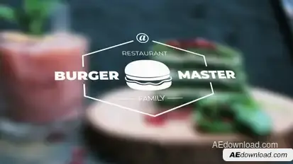 Food Badges Logo Titles template preview