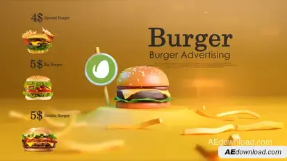 Food Logo Product Promo template preview