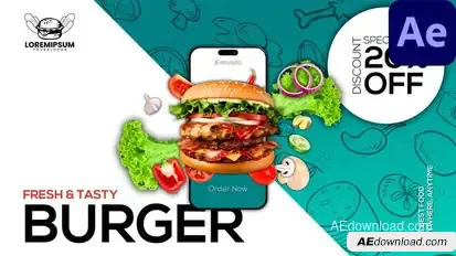 Food Menu Openers template preview