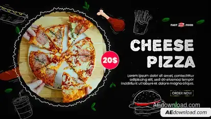Food Menu Promo Product Promo template preview