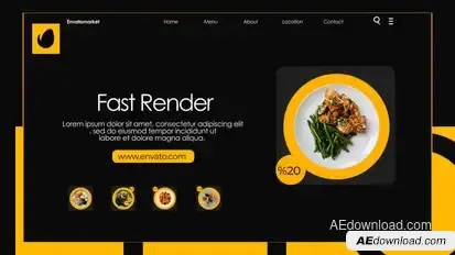 Food Product Promo Product Promo template preview