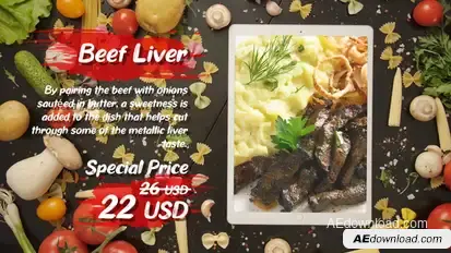 Food Promo Product Promo template preview