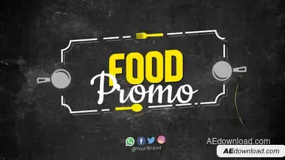 Food Promo Product Promo template preview
