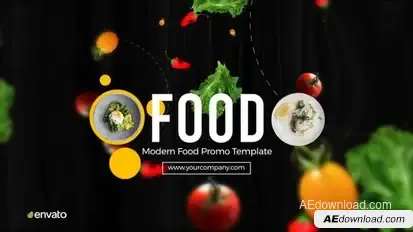 Food Promo V2 Product Promo template preview