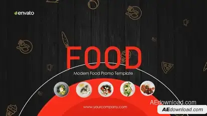 Food Promo V3 Product Promo template preview