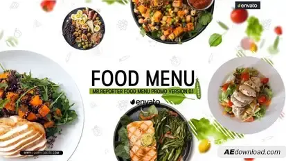 Food Promo V4 Product Promo template preview