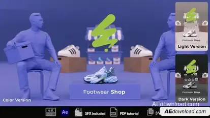 Footwear Shop Openers template preview