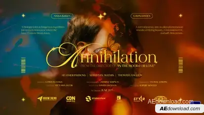 Forever Cinematic Title Titles template preview