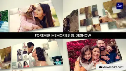 Forever Memories Slideshow Openers template preview