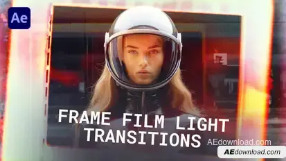Frame Film Light Transitions | After Effects Elements template preview