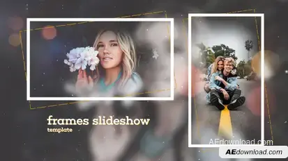 Frames Slideshow Video Displays template preview