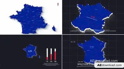 France Map Promo Ver 0.2 Product Promo template preview