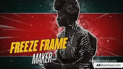 Freeze Frame Openers template preview