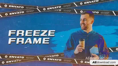 Freeze Frame Video Displays template preview