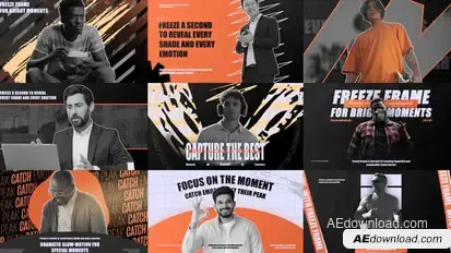 Freeze Frame Effect Pack Openers template preview