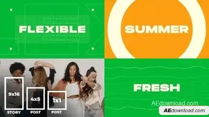 Fresh Fashion Promo Openers template preview