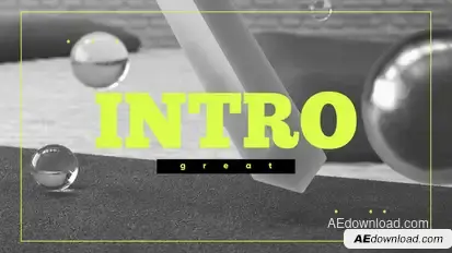 Fresh Intro | After Effects Elements template preview