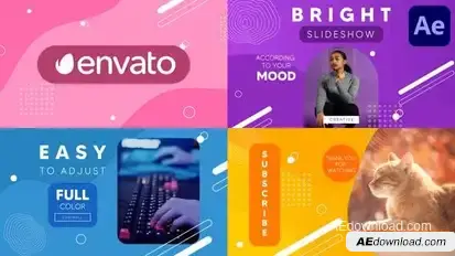 Fresh Liquid Slideshow | After Effects Openers template preview