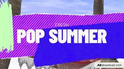 Fresh Pop Summer Opener Openers template preview