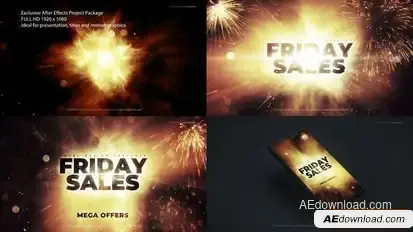 Friday Mega Sales Opener Openers template preview