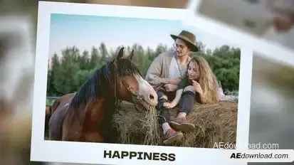 Friends Photo Slideshow Openers template preview