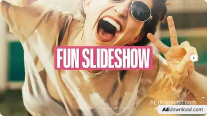 Fun Slideshow Video Displays template preview