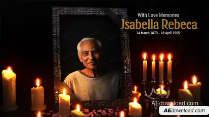 Funeral Ceremony broadcast-packages template preview