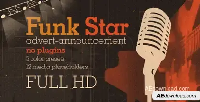 Funk Star Openers template preview
