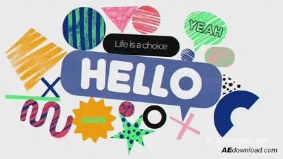 Funny Intro Titles Titles template preview