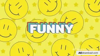 Funny Kids Intro Openers template preview