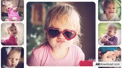 Funny Photos Video Displays template preview