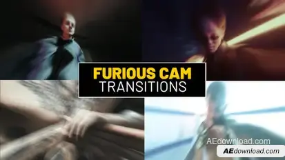 Furious Cam Transitions | After Effects Elements template preview
