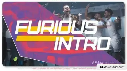 Furious Intro Openers template preview