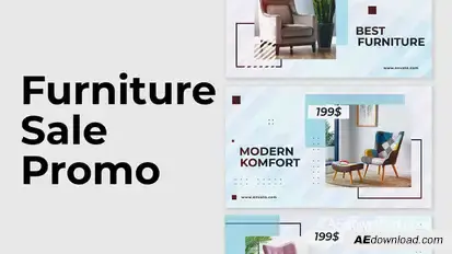 Furniture Sale Promo Product Promo template preview