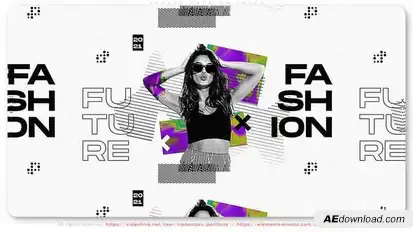 Future Fashion Intro broadcast-packages template preview