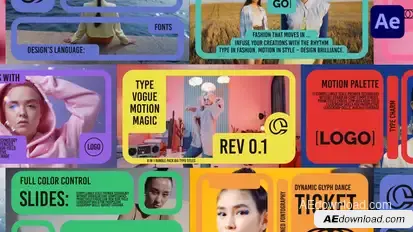 Future Frame Big Titles Reveal Titles template preview