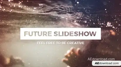 Future Slideshow Video Displays template preview