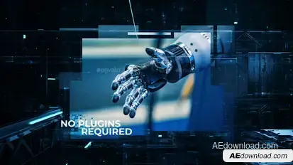 Future Technology Business Slideshow Video Displays template preview
