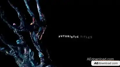 Futuristic Abstract Titles Openers template preview
