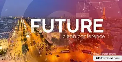 Futuristic Conference // Meeting/ Forum / Event Openers template preview