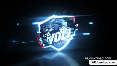 Futuristic High Tech Logo Reveal Logo Stings template preview