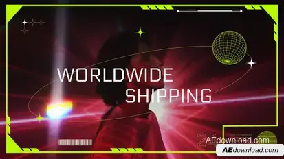 Futuristic Intro Openers template preview