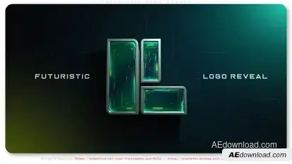 Futuristic Logo Reveal Logo Stings template preview