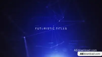 Futuristic Titles Titles template preview