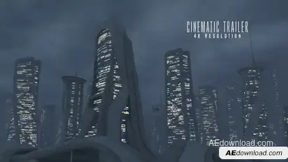 Futuristic Trailer Openers template preview